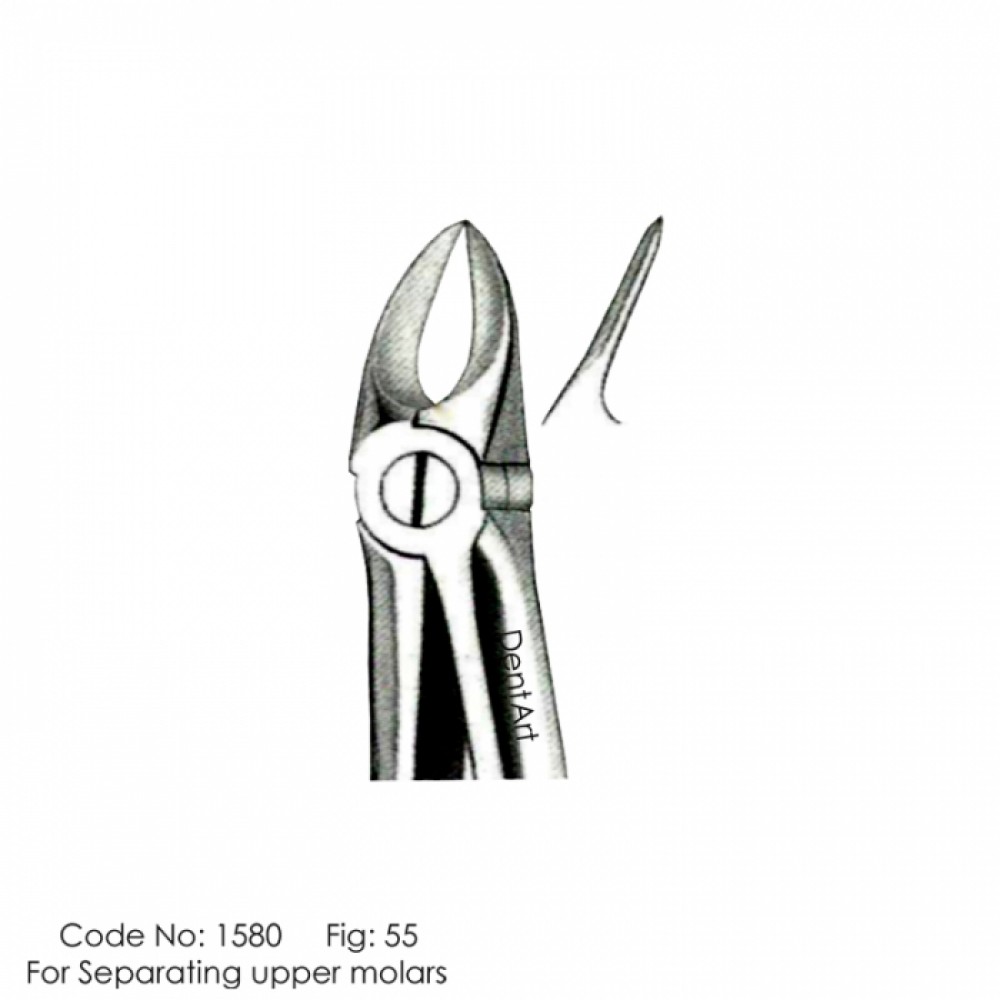Extraction Forceps. Fig No.55 - UK Type